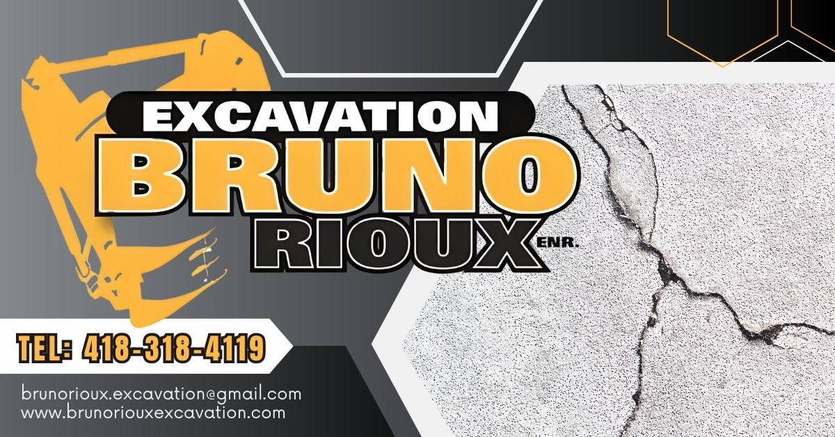 Entrepreneur béton réparation fissure de fondation Rimouski