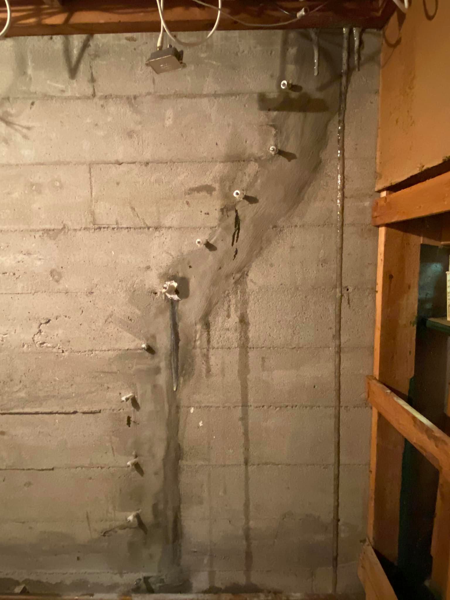 entrepreneur beton reparation fissure fondation saint hyacinthe droite