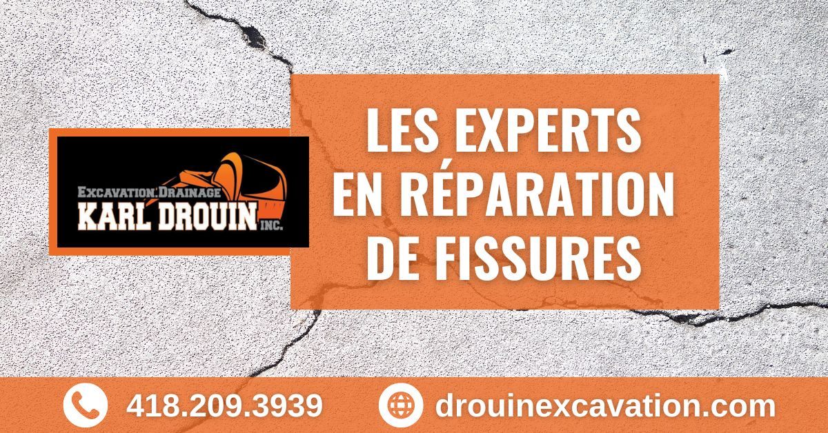Bannière Excavation et Drainage Karl Drouin inc.